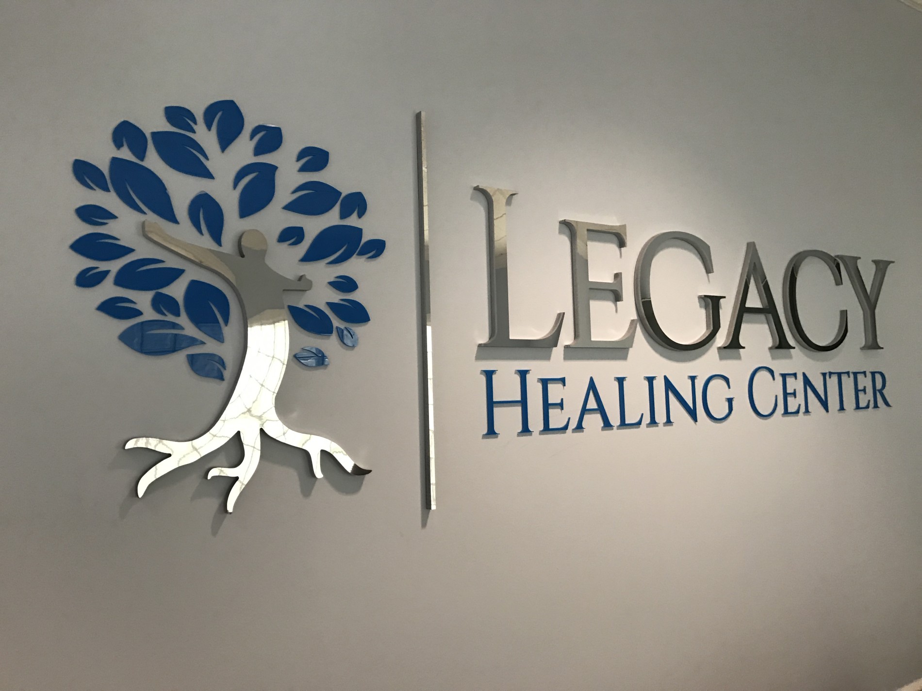 Legacy Healing Center Custom Wallpaper in Fort Lauderdale.