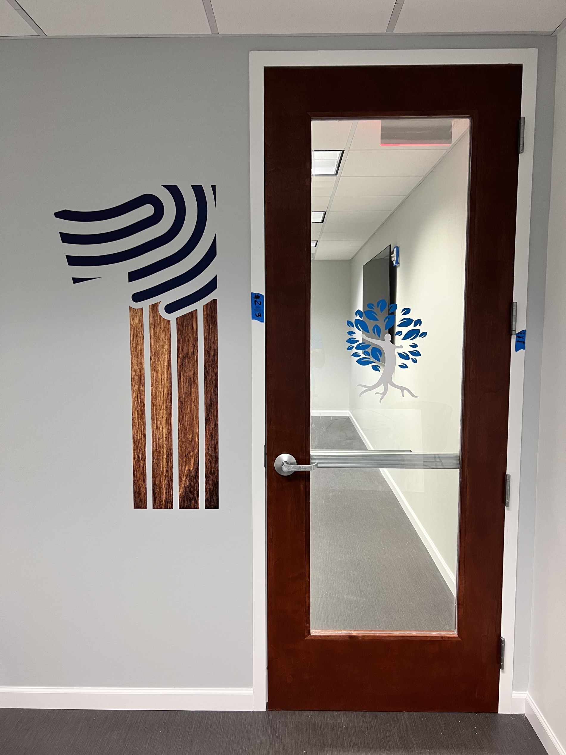 Legacy Healing Center Custom Wallpaper in Fort Lauderdale.