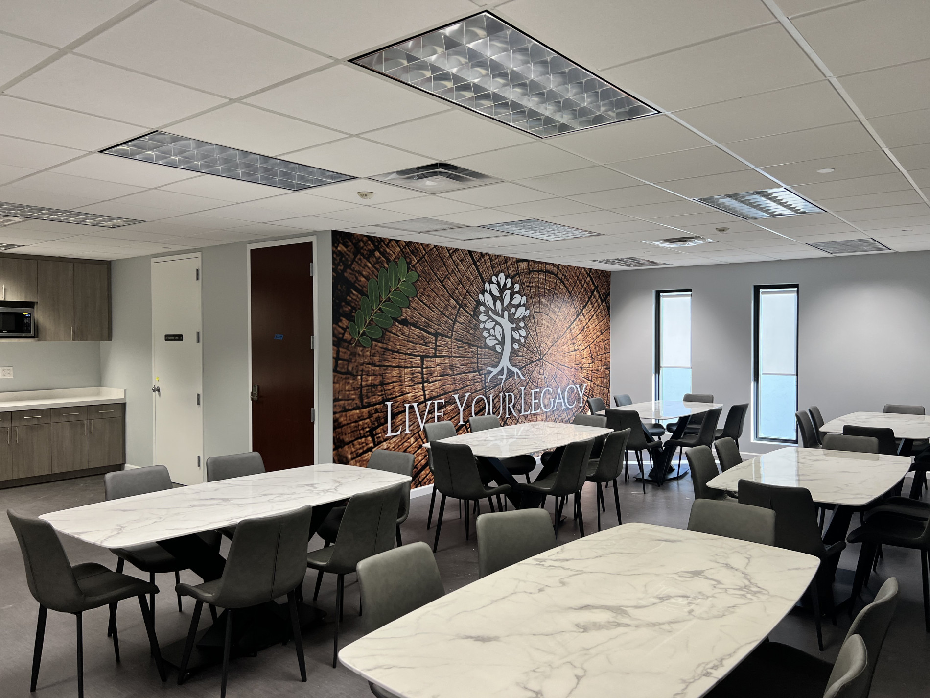 Legacy Healing Center Custom Wallpaper in Fort Lauderdale.