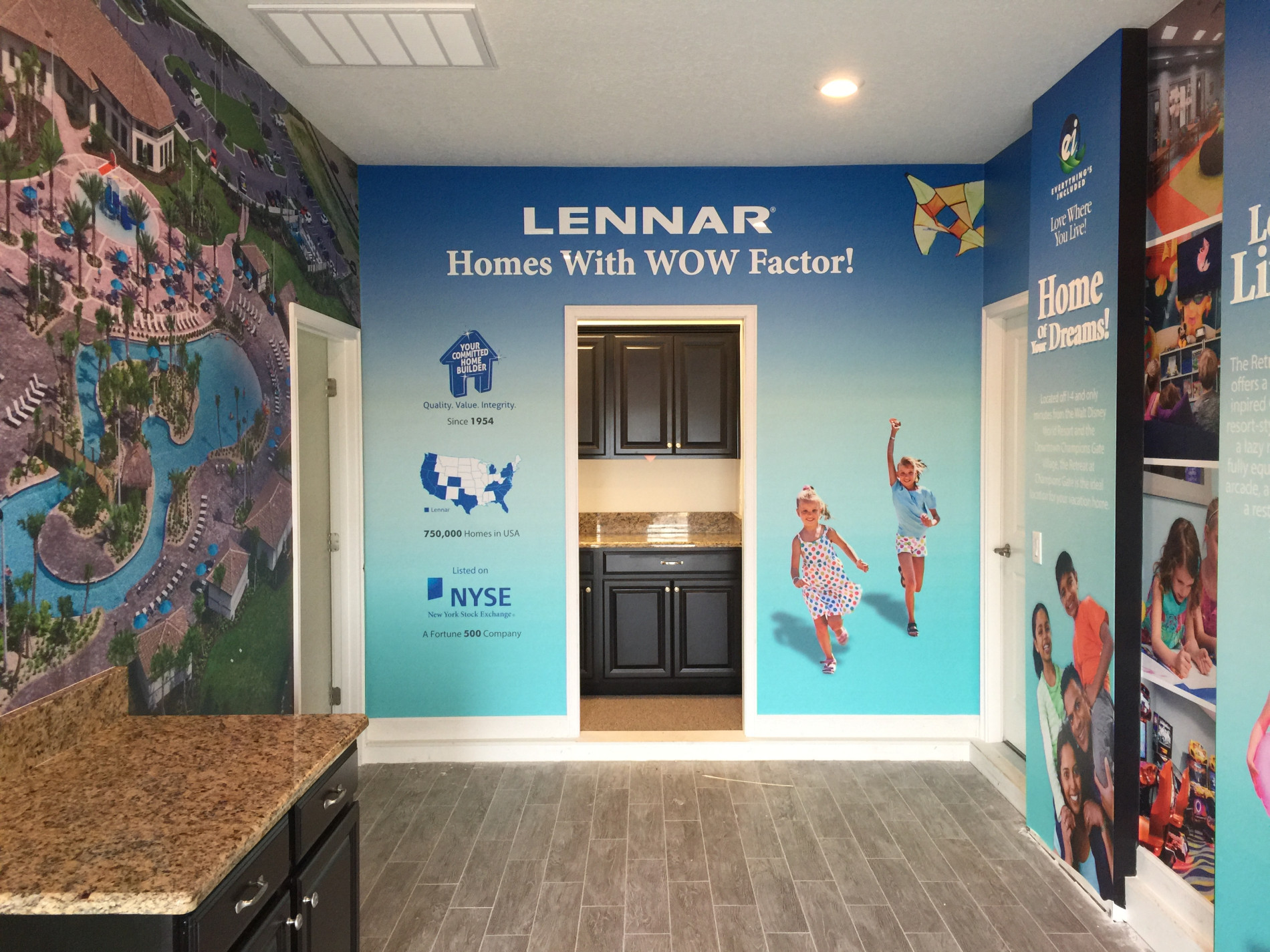 Custom Wallpaper Project Gallery - Custom Wallpaper Services Miami, Fort Lauderdale, Boca Raton | Sign Design & Creations